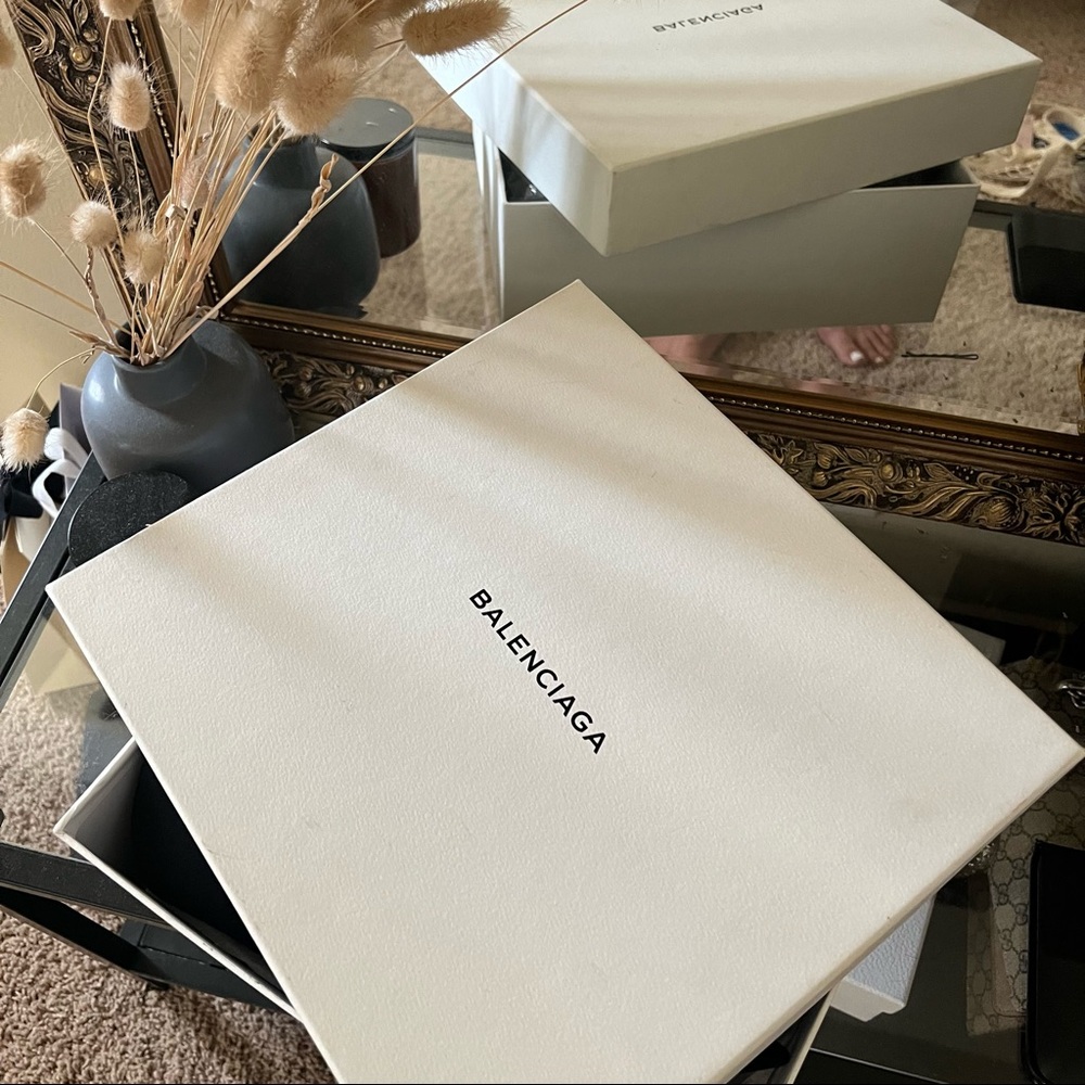 SOLD Balenciaga black sock boots 38